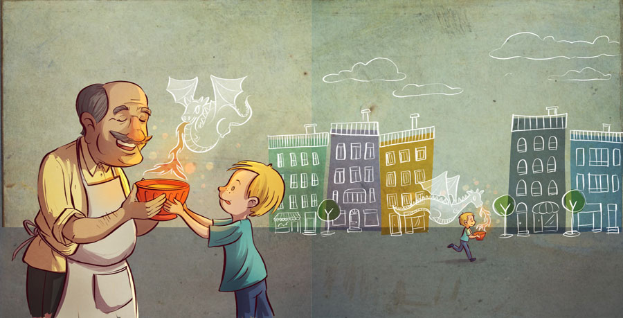 A minha rua é mágica