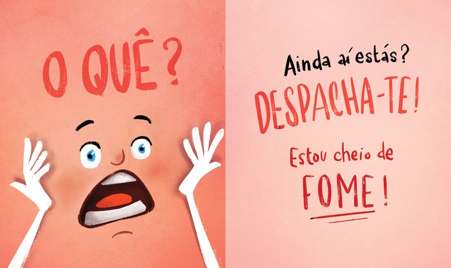 O livro com fome