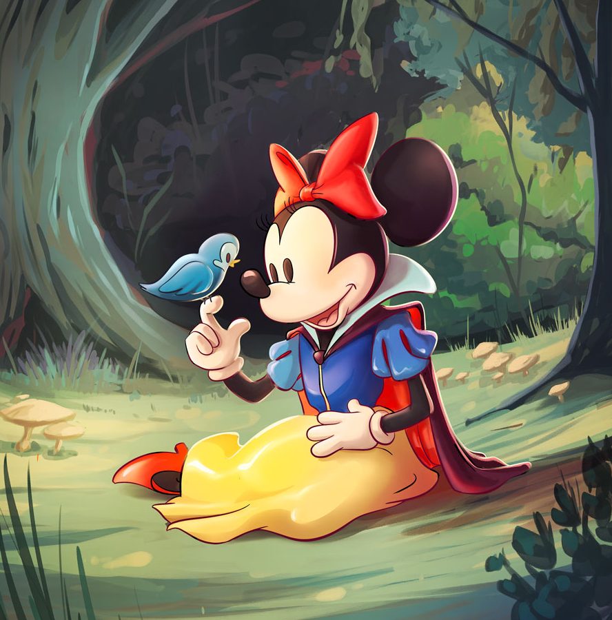 Minnie Snow White